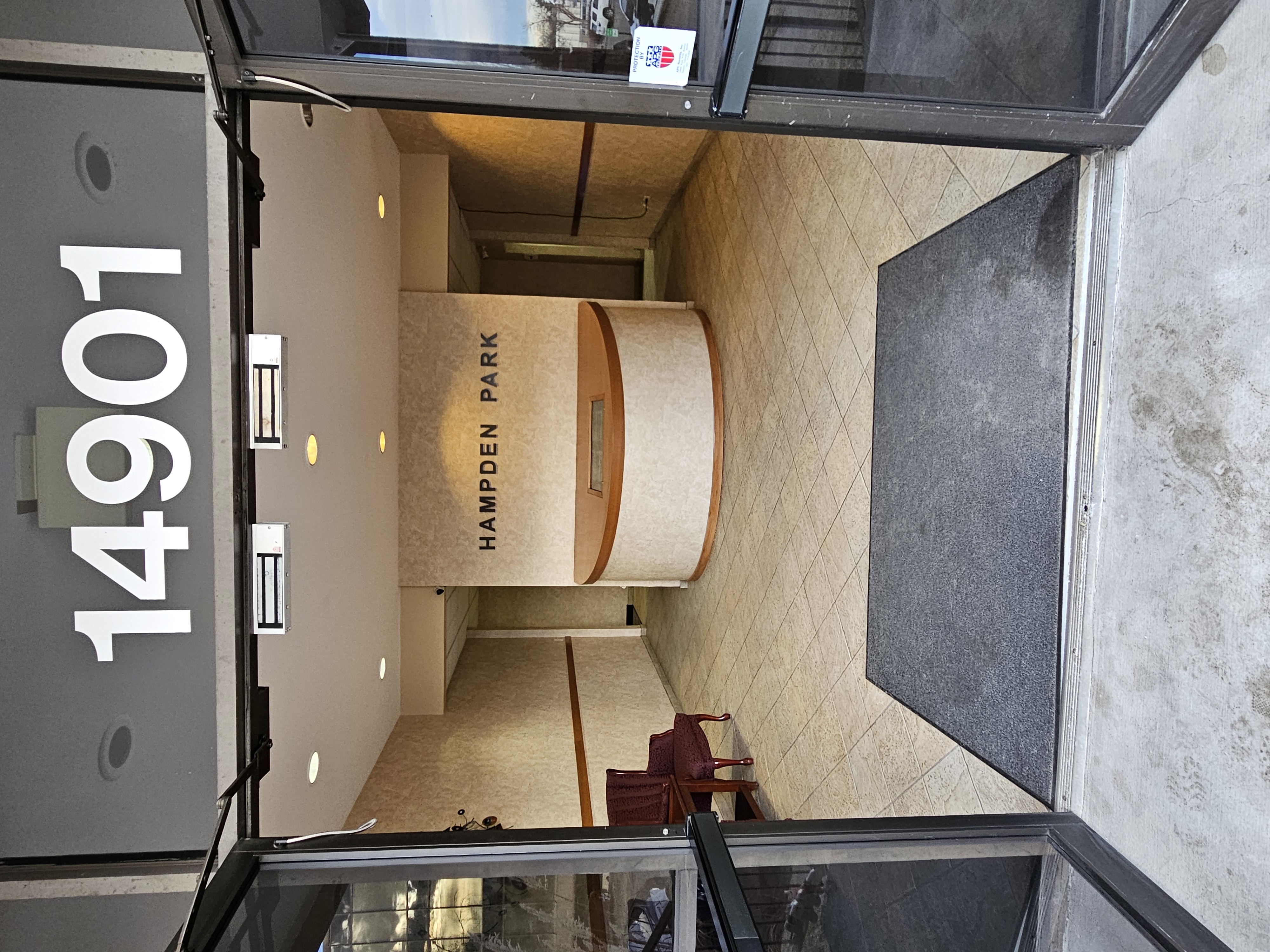 front door to the building picture